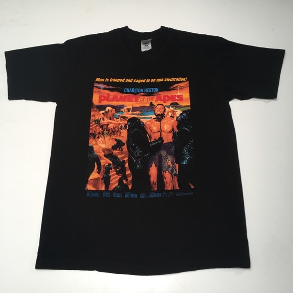 Fruit of the Loom Other - Deadstock 90s Charleston Heston Planet of the Apes
